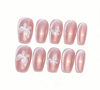 Twilight Glow Butterfly Press-on Nails | Wearing Armor Nail | Gel Nail Strips