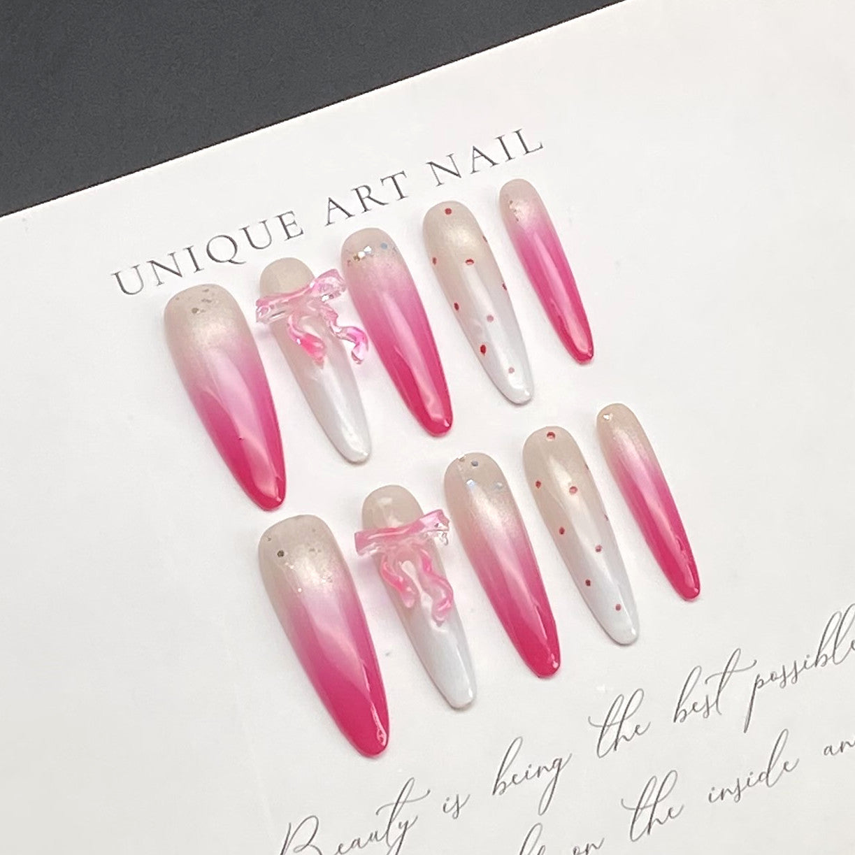 Sophisticated Long Cat Eye Press-on Nails | Wearing Armor Nail | Gel Nail Strips