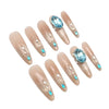 New 3D Glitter Press-on Nails | Wearing Armor Nail | Gel Nail Strips