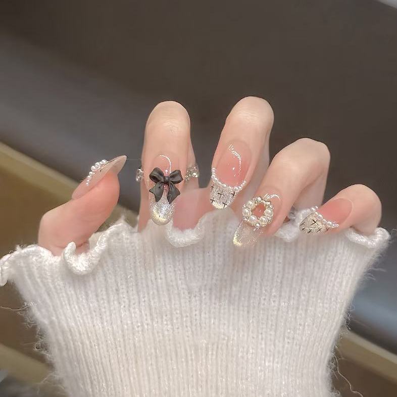 New Cat Eye Press-on Nails | Wearing Armor Nail | Gel Nail Strips