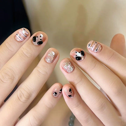 Milk Tea Amber Press-on Nails Wearing Armor Nail | Gel Nail Strips