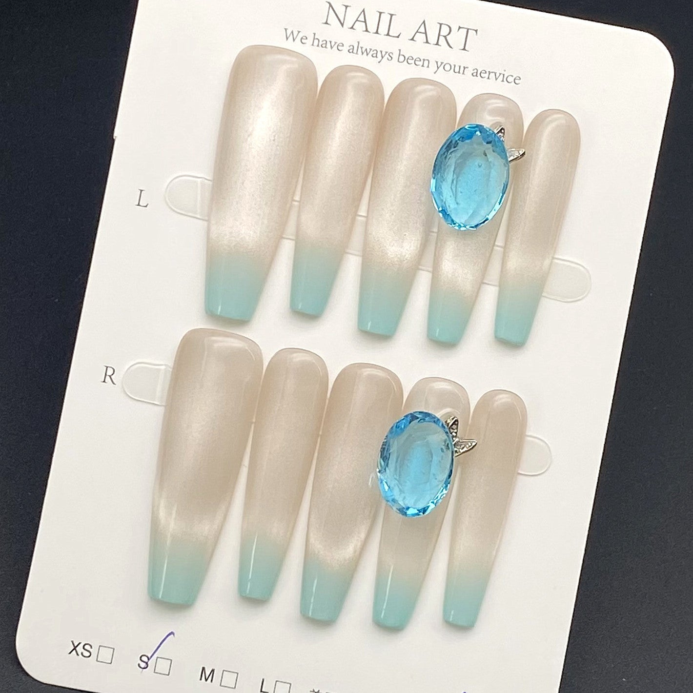 Iced Tea Nude Wearable Nail Sheer Jelly Gel Manicure | Wearing Armor Nail | Gel Nail Strips