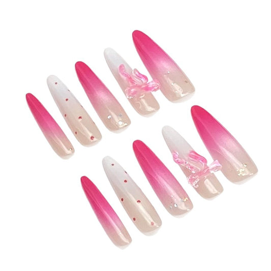 Sophisticated Long Cat Eye Press-on Nails | Wearing Armor Nail | Gel Nail Strips