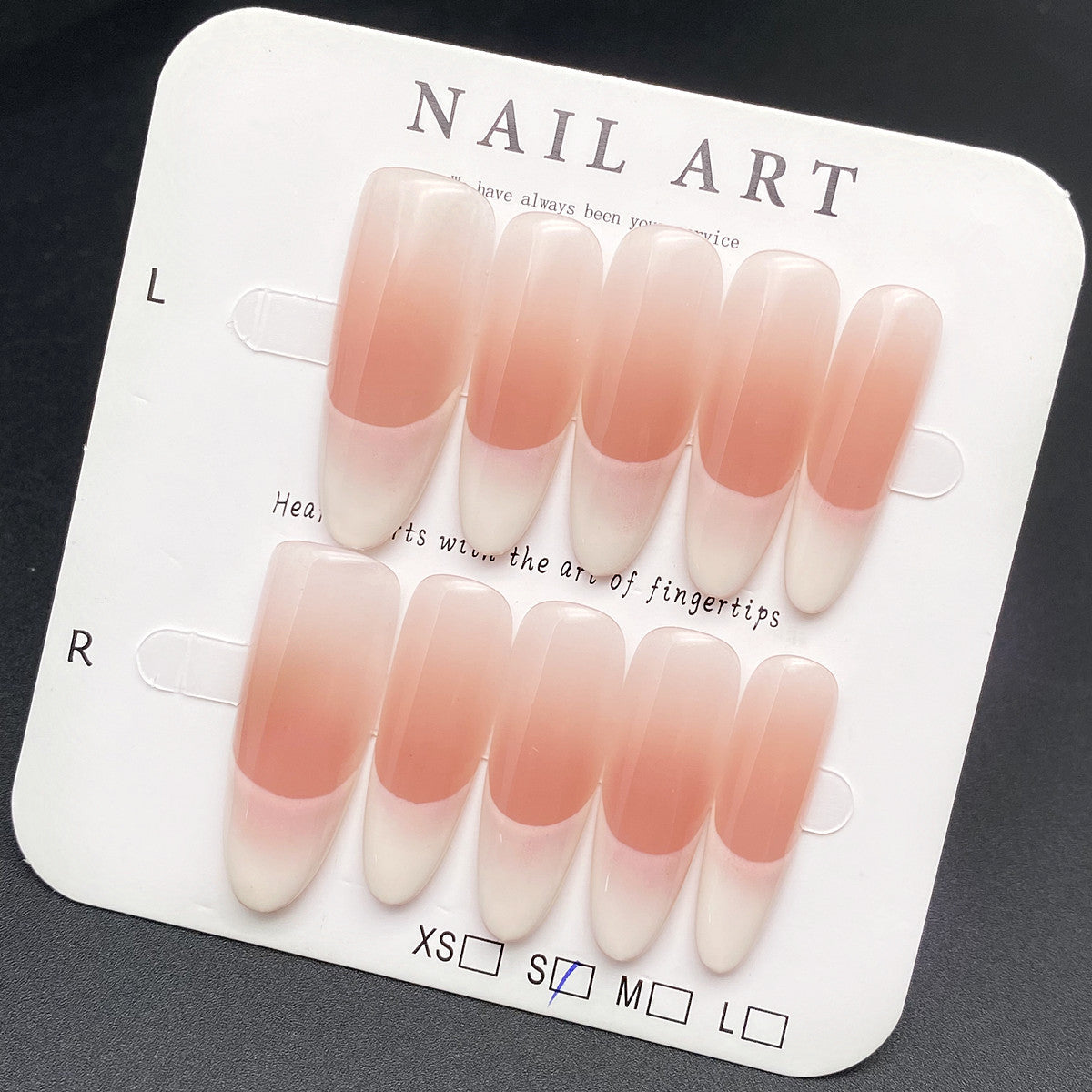 French Blush Press-on Nails | Wearing Armor Nail | Gel Nail Strips
