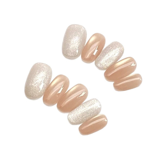 Brightening Elegant Removable False Nails | Wearing Armor Nail | Gel Nail Strips