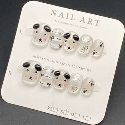 Milk Tea Amber Press-on Nails Wearing Armor Nail | Gel Nail Strips